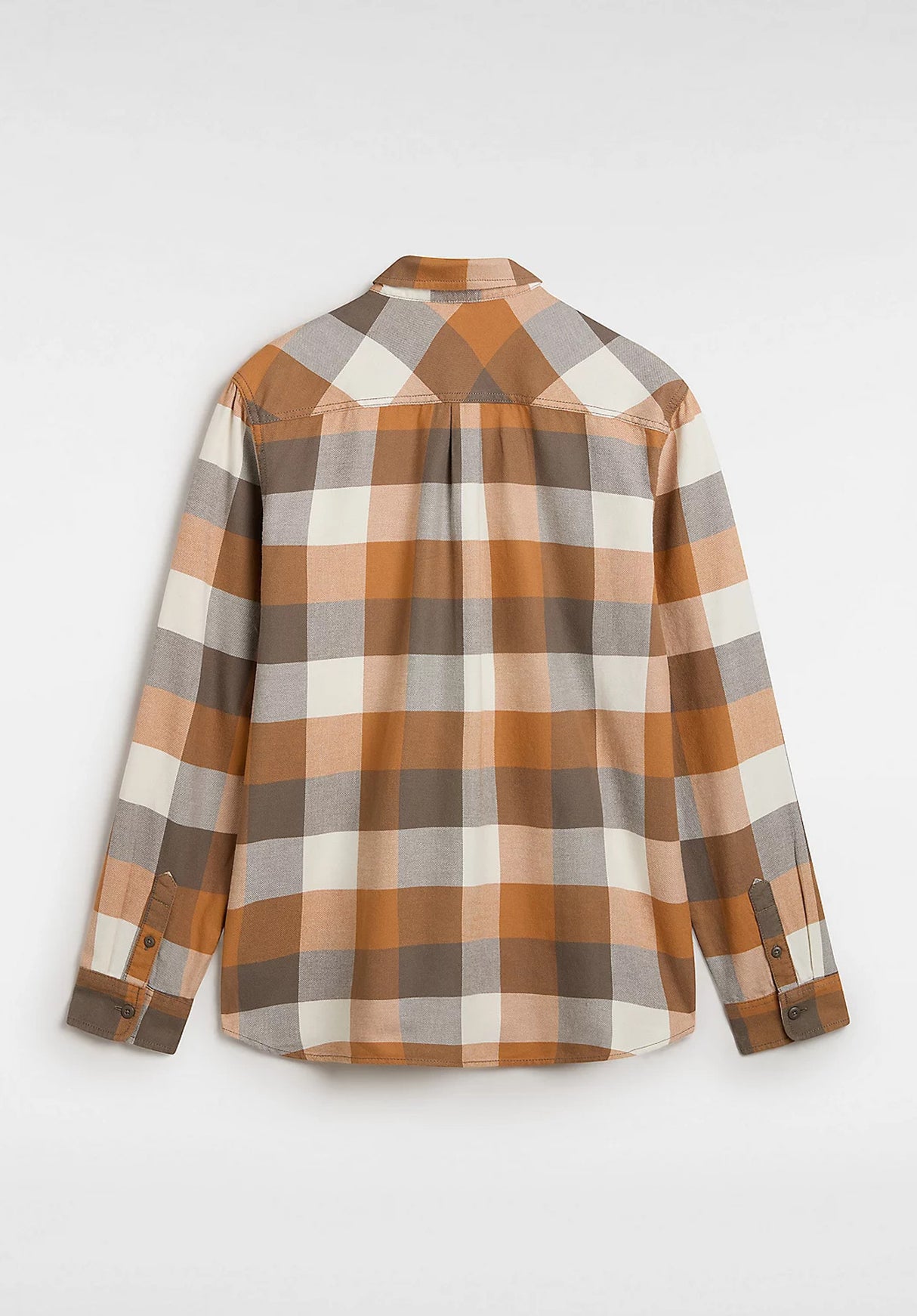 Box Flannel bungee-cord-brown-sugar Rueckenansicht