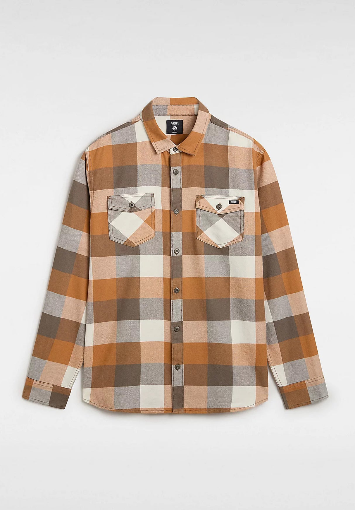 Box Flannel bungee-cord-brown-sugar Vorderansicht