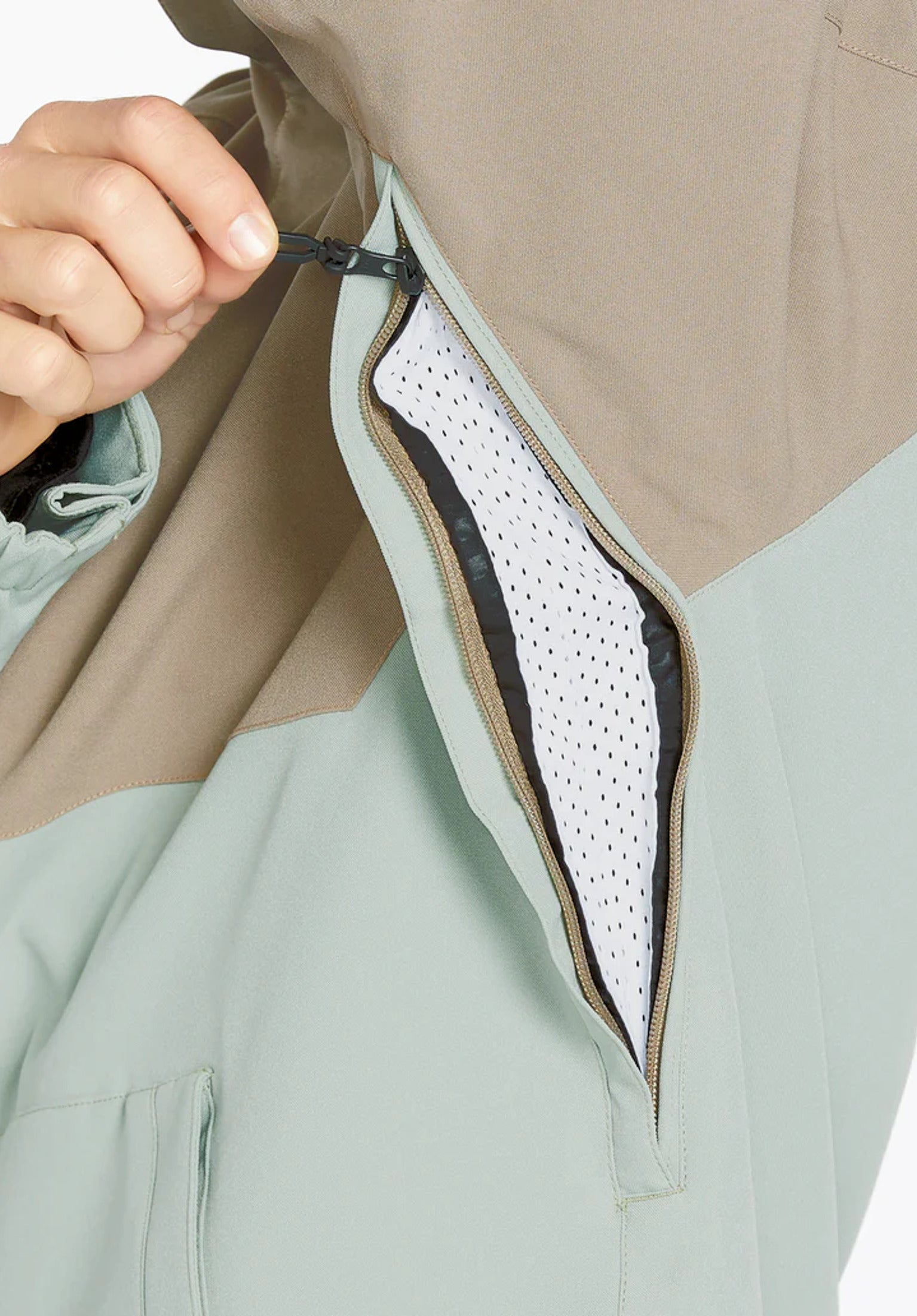 Brighton Full Zip Volcom Winter Jackets in agave for men – TITUS