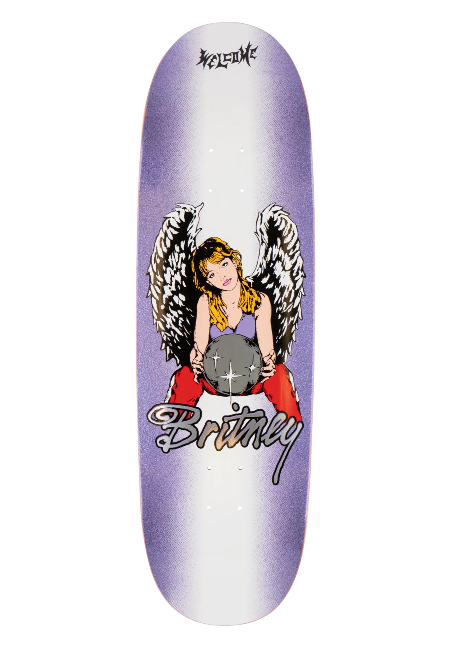 Britney Angel on Boline 2.0 purple-white Vorderansicht Zoom Image
