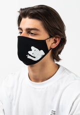 Bye Bye Cat Mask black Closeup1
