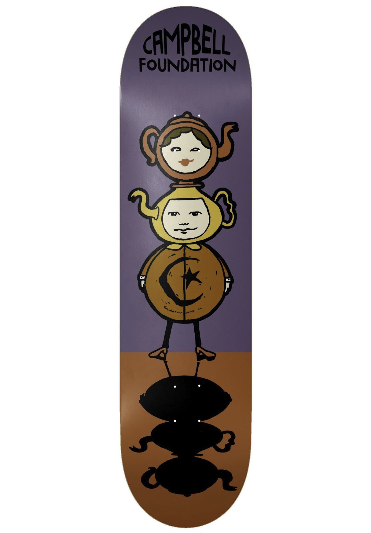 Campbell Teapot Totem multicolored Vorderansicht