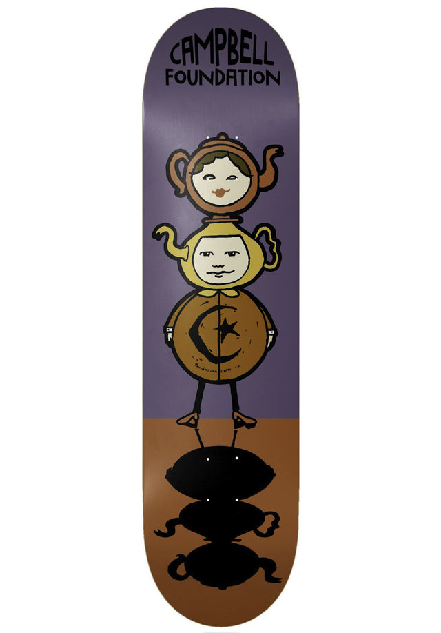 Campbell Teapot Totem multicolored Vorderansicht