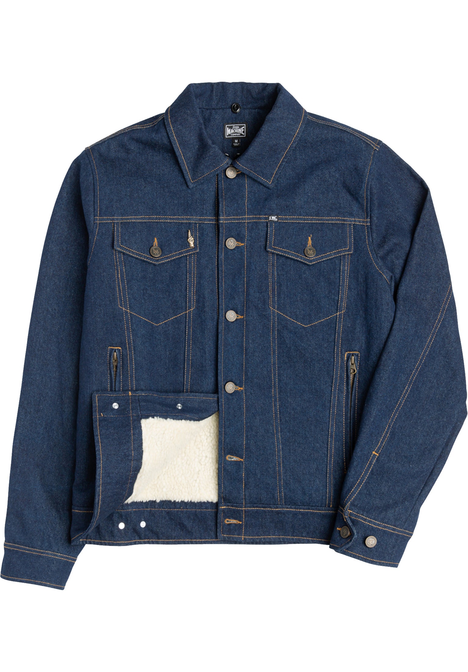Capitol Loser-Machine Light Jacket in indigo for men – TITUS