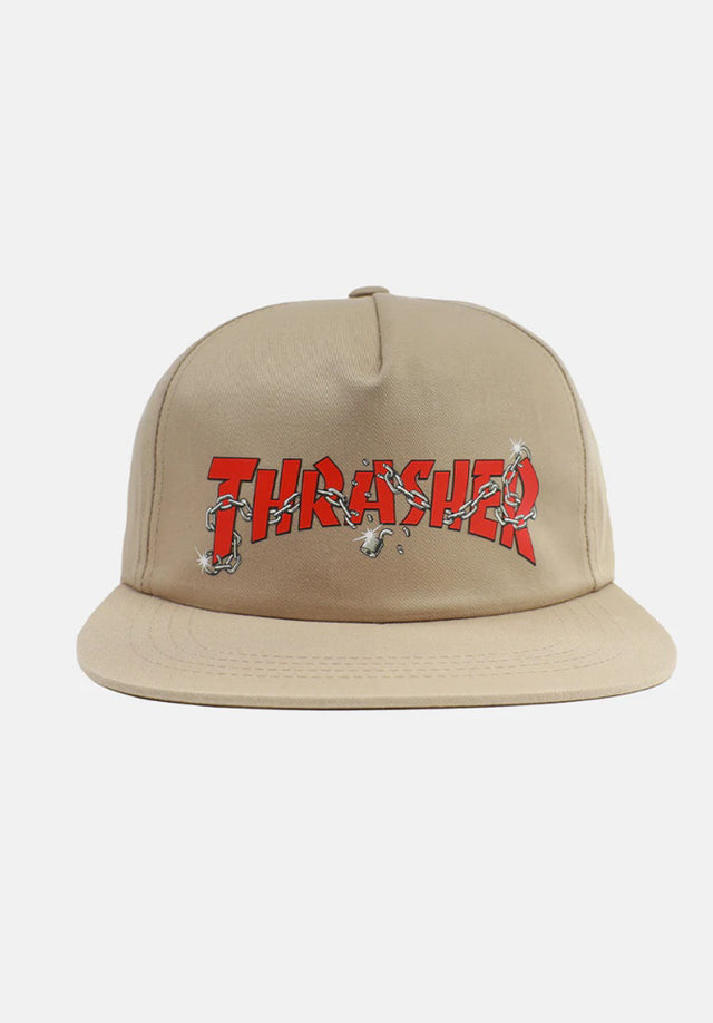 Chains by Daniel Shepard Snapback khaki Vorderansicht