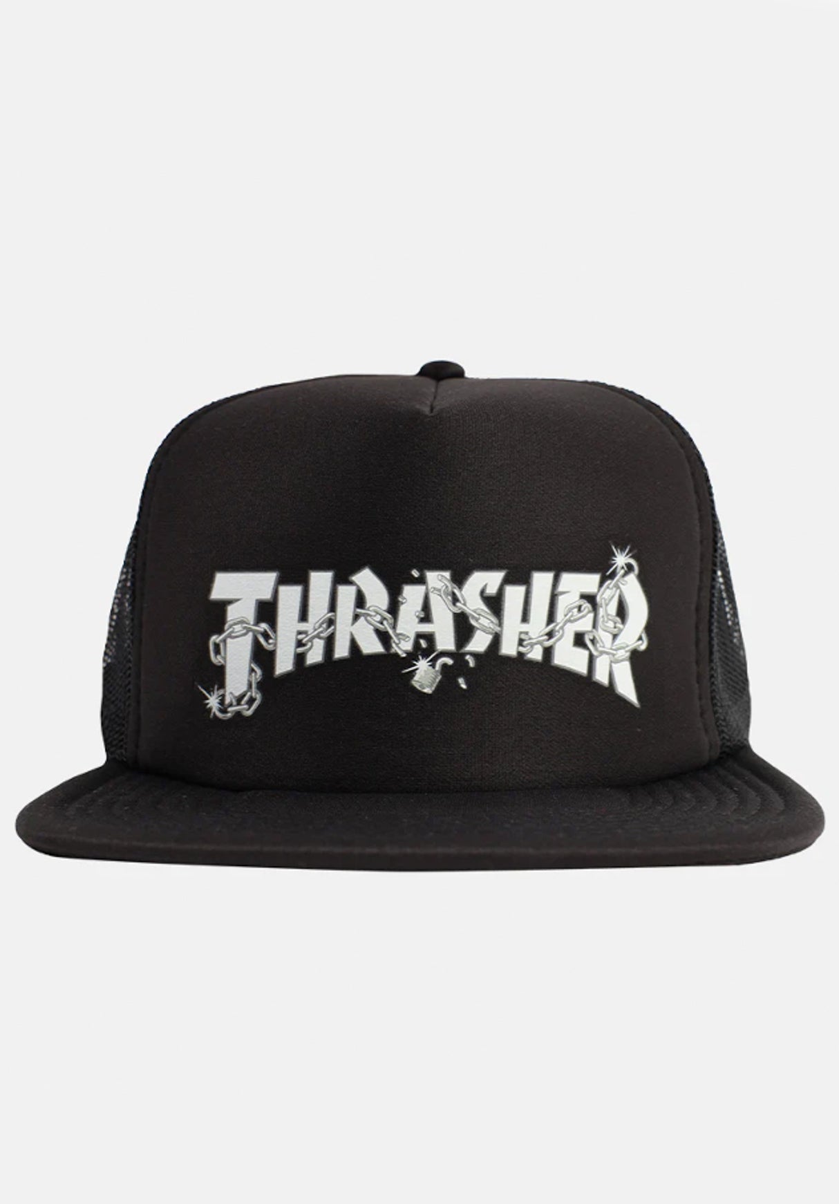 Chains by Daniel Shepard Trucker black Vorderansicht