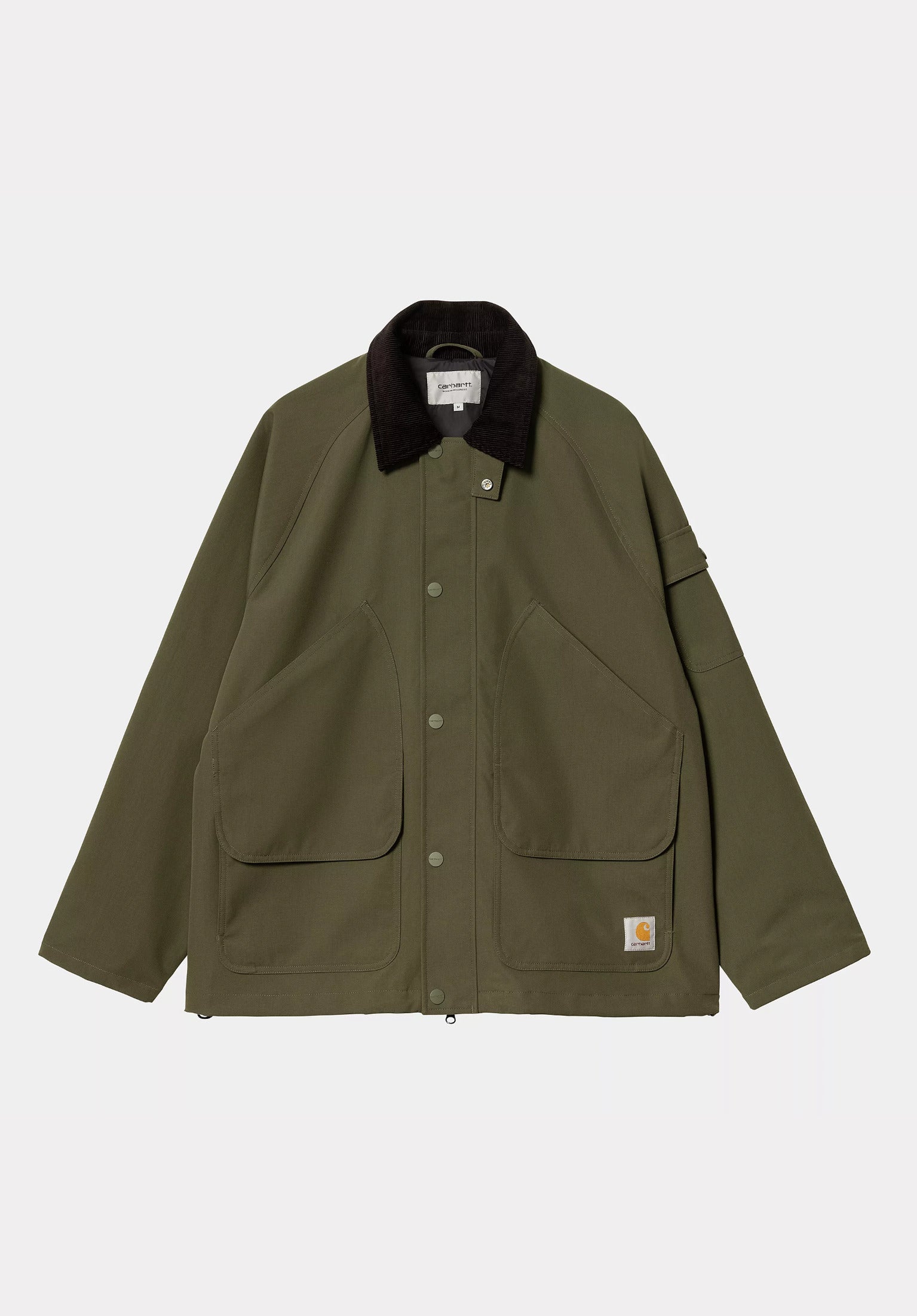 カーハート WIP Carhartt WIP Clarton Jacket M Clarton Jacket Carhartt WIP Winter Jackets in officegreen-black