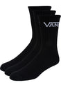 Classic Crew 3 Pack Kids black Vorderansicht