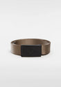 Classic Web Belt deserttaupe Vorderansicht