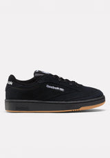 Club C 85 coreblack-black-white-gum Vorderansicht