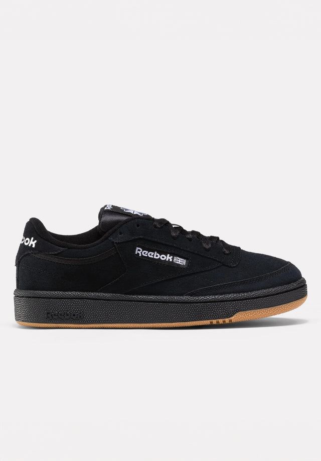 Club C 85 coreblack-black-white-gum Vorderansicht