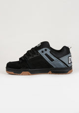 Comanche black-charcoal-gray-suede Oberansicht