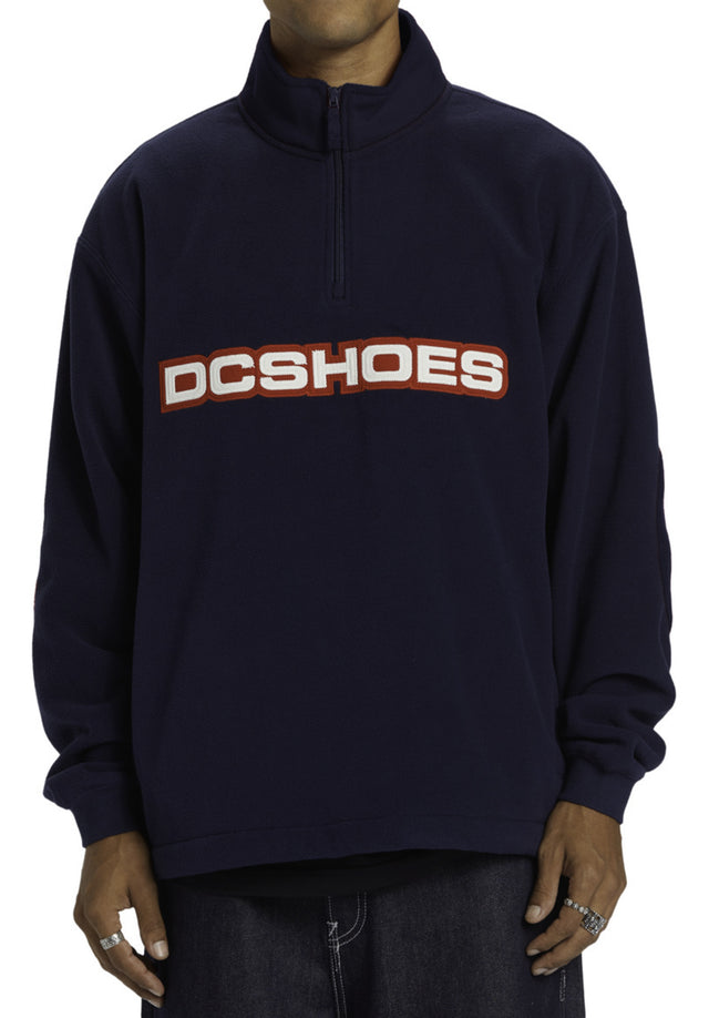Cooper Fleece dressblues Vorderansicht