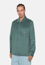 Corduroy Shirt lincolngreen Vorderansicht