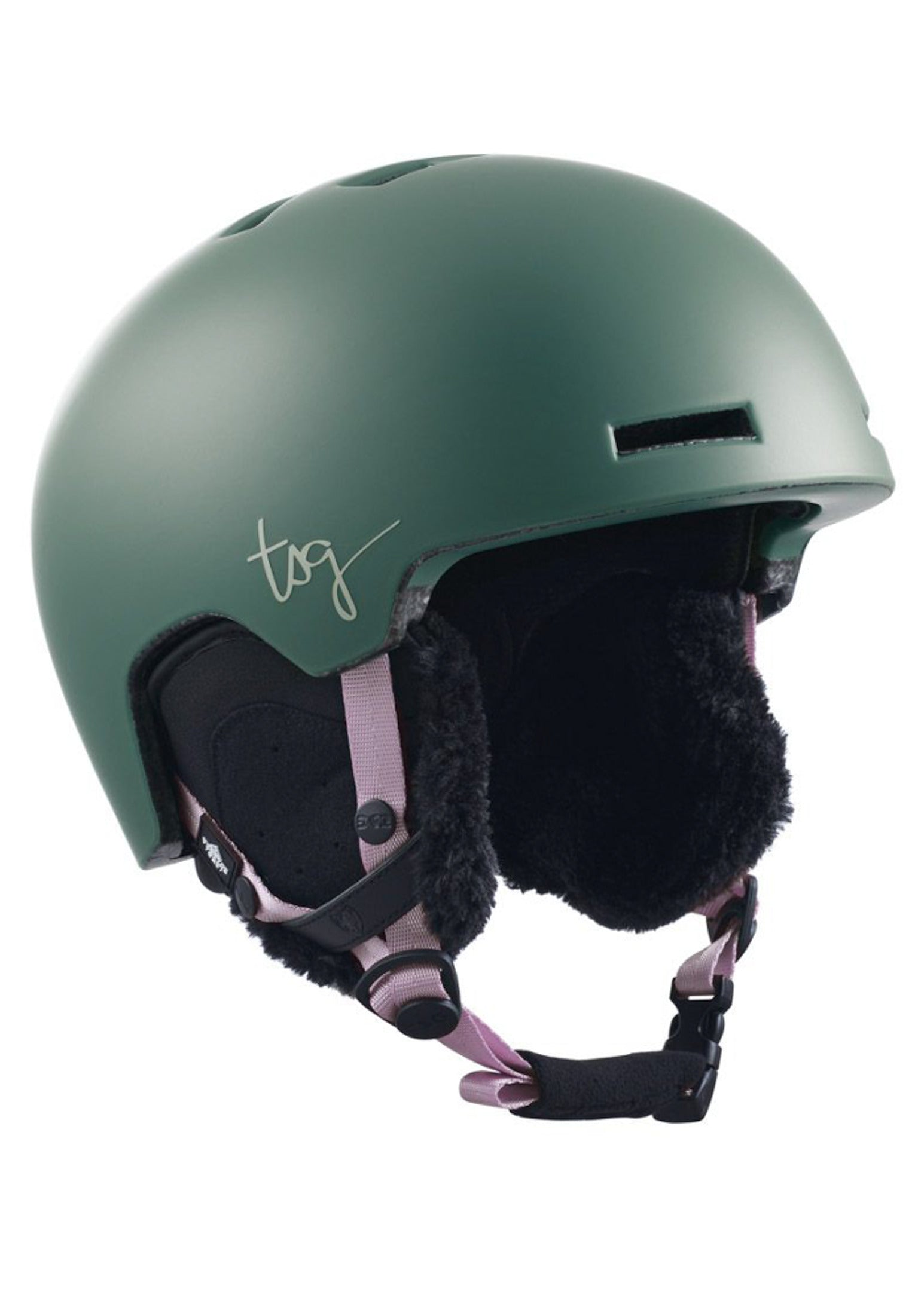 anon greta snowboard helmet Cosma 2.0 Solid Color TSG Snowboard Helmet in satin foliage green – TITUS