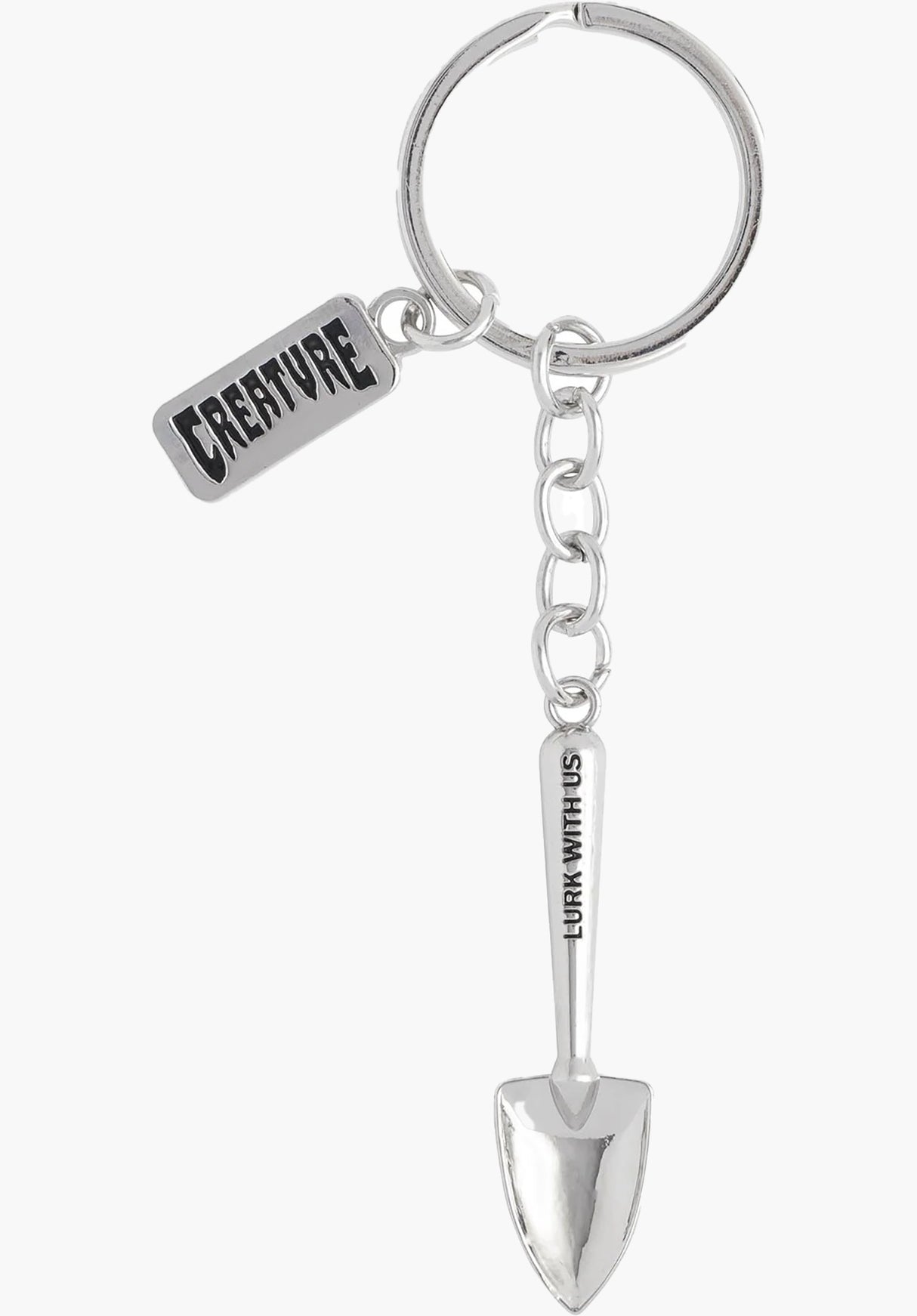 Crete-Ture DIY Key Chain silver Vorderansicht