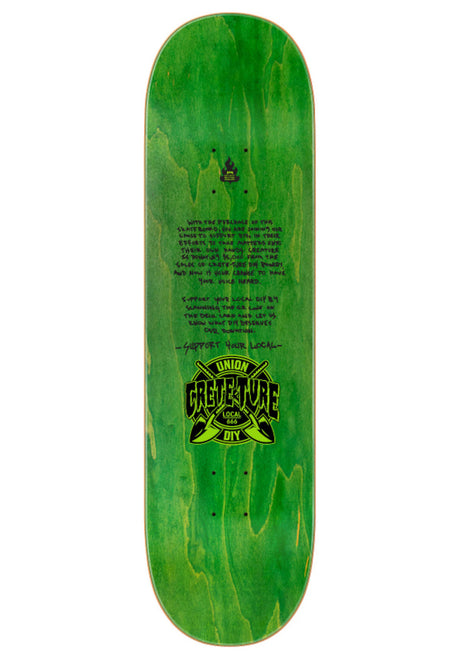 Crete-Ture DIY SM green Rueckenansicht