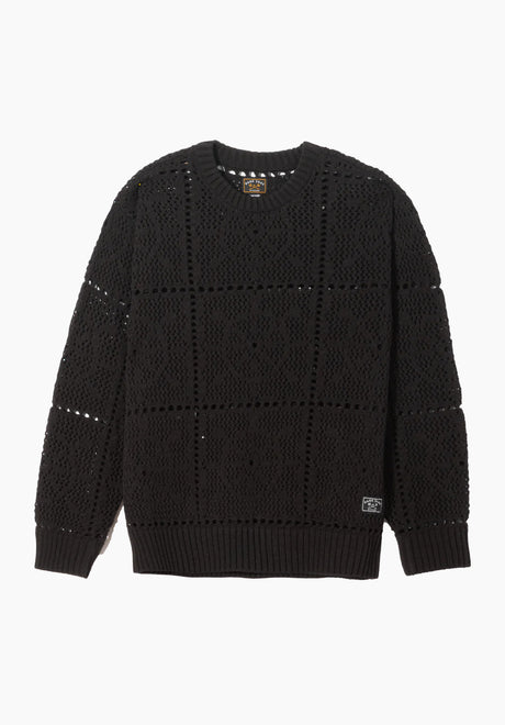 Crochet black Vorderansicht
