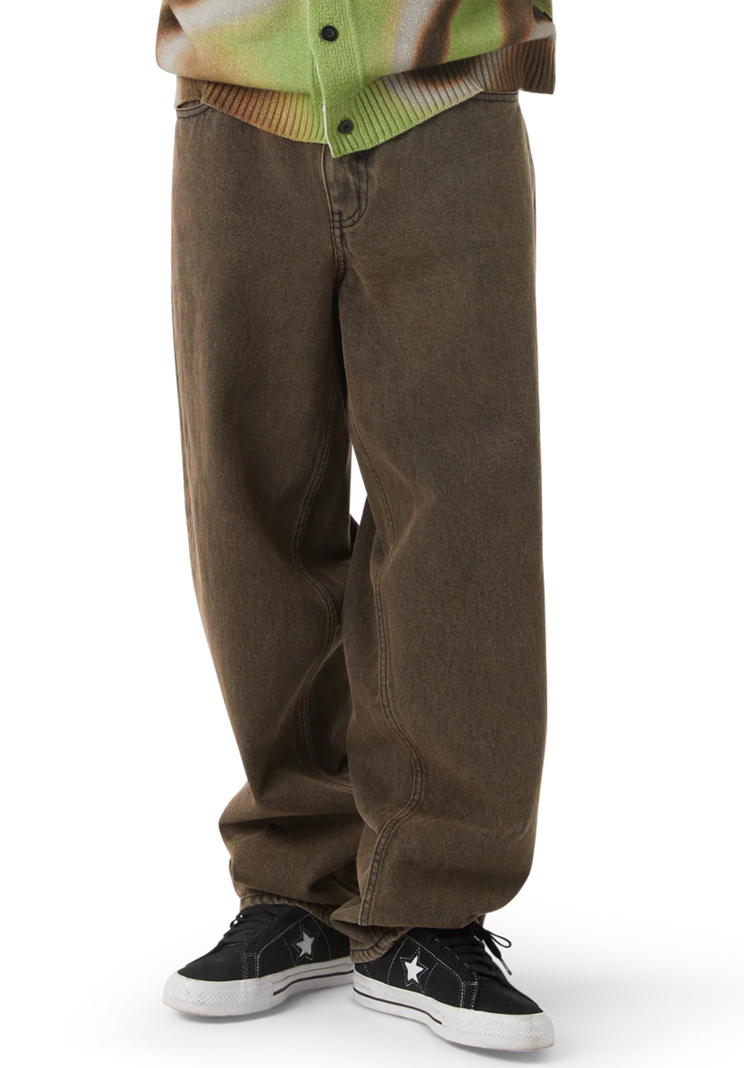 Cromer Washed HUF Jeans in coffee for men – TITUS