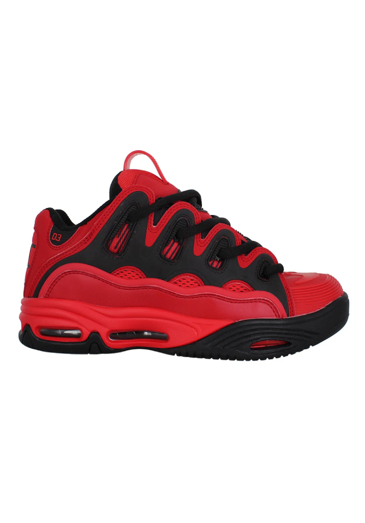 D3 2001 Osiris Mens Shoes in red-black-red for men – TITUS