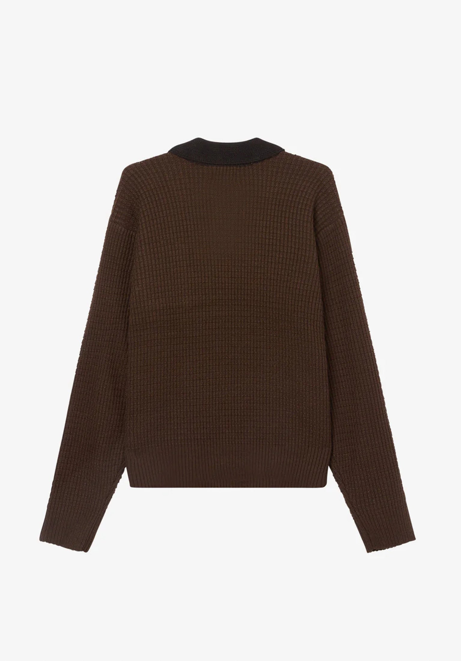 Danny Polo OBEY Sweater in darkbrown for men – TITUS