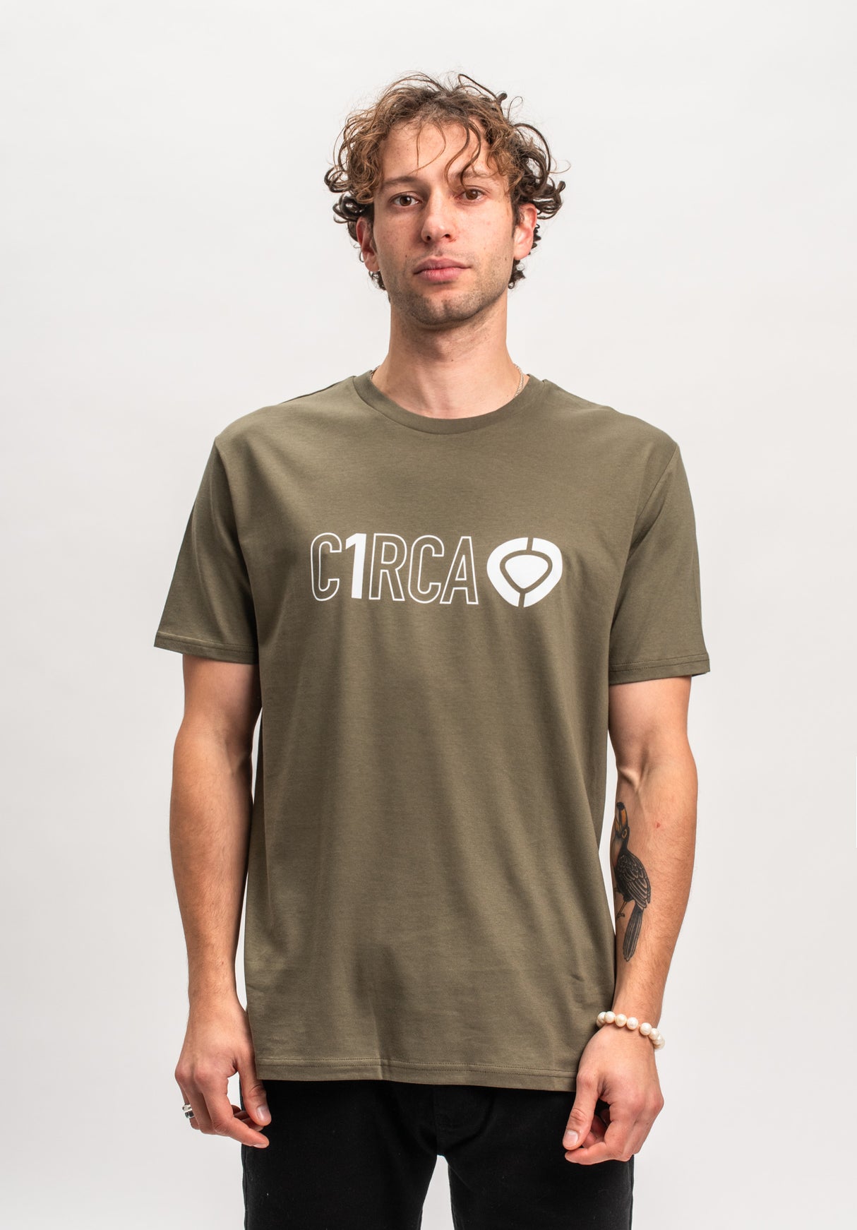 Din Icon Track khaki Vorderansicht