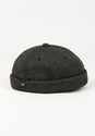 Docker Cap gravelgrey Vorderansicht