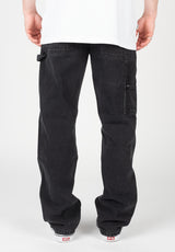 Drill Chore Ave Relaxed Carp Denim pirateblack Closeup1