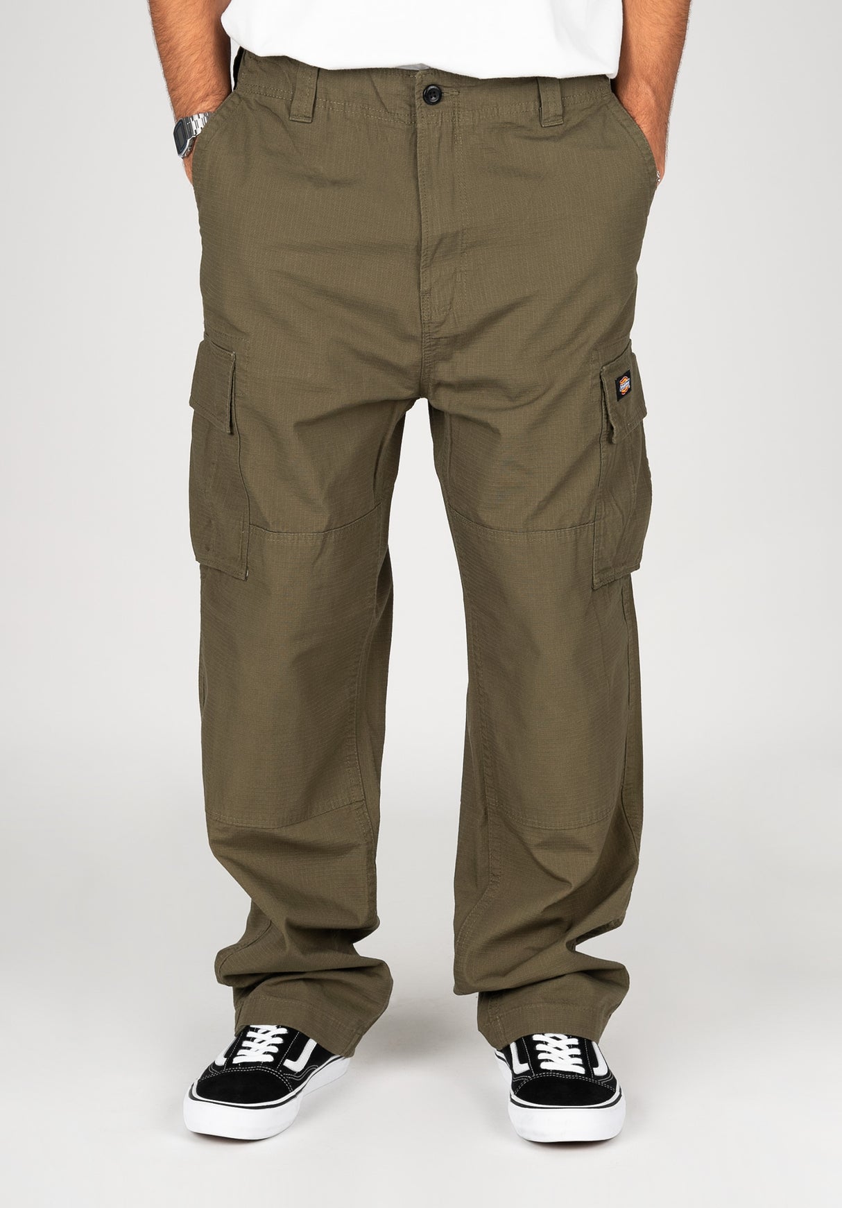 Jack & Jones - Pantaloni Cargo Beige Con Fondo Elasticizzato Vestibilita Comoda Jack & Jones - Pantaloni Cargo Beige Con Fondo Elasticizzato Vestibilita Comoda