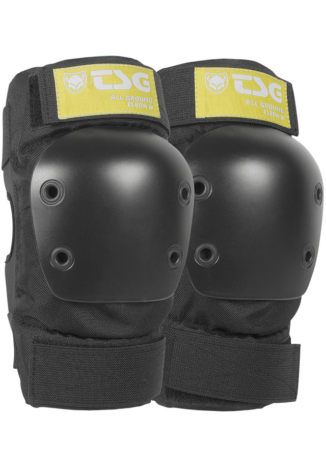 Elbow Pads All Ground II black Vorderansicht