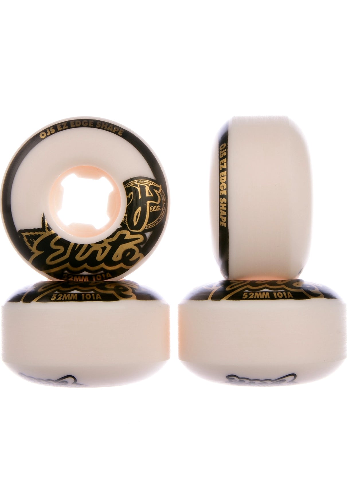 Elites EZ EDGE 101a white Rueckenansicht