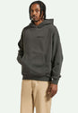 Embroidered Heavyweight Oversize washedblack Vorderansicht