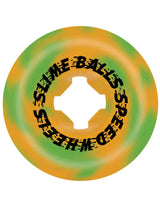 Face Melter Trip Balls Swirl 99A green-orange Rueckenansicht