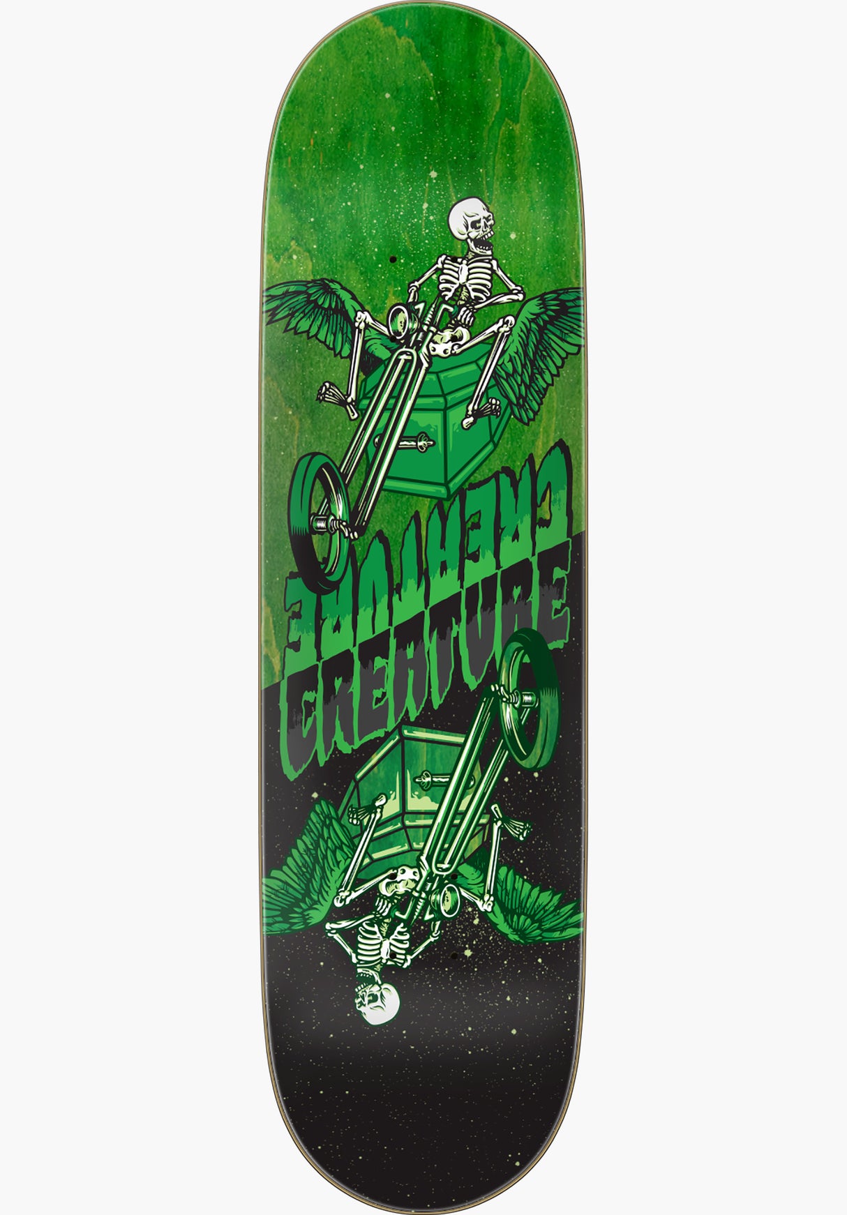 Fiend Twins LG 7 Ply Birch green-black Vorderansicht