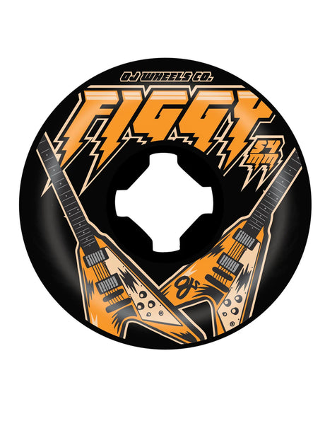 Figgy Flying V Mini Combos Swirl 99A black-white Vorderansicht