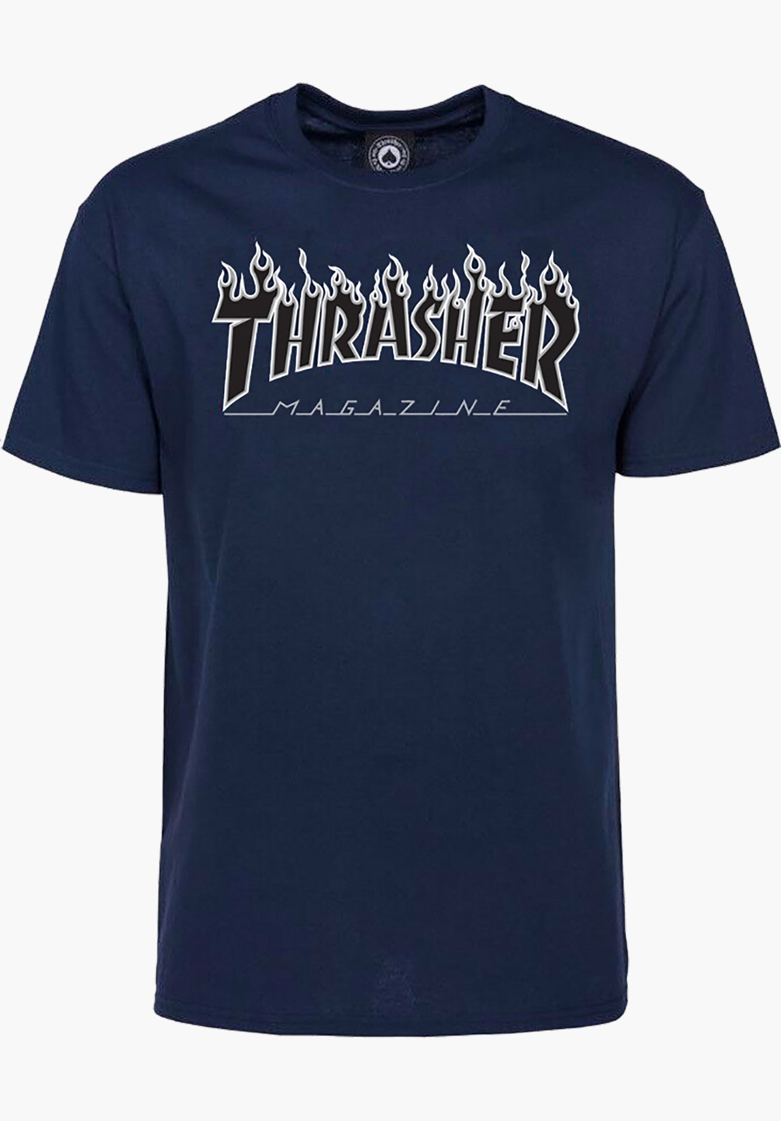 Flame Thrasher T-Shirt in navy-black for men – TITUS
