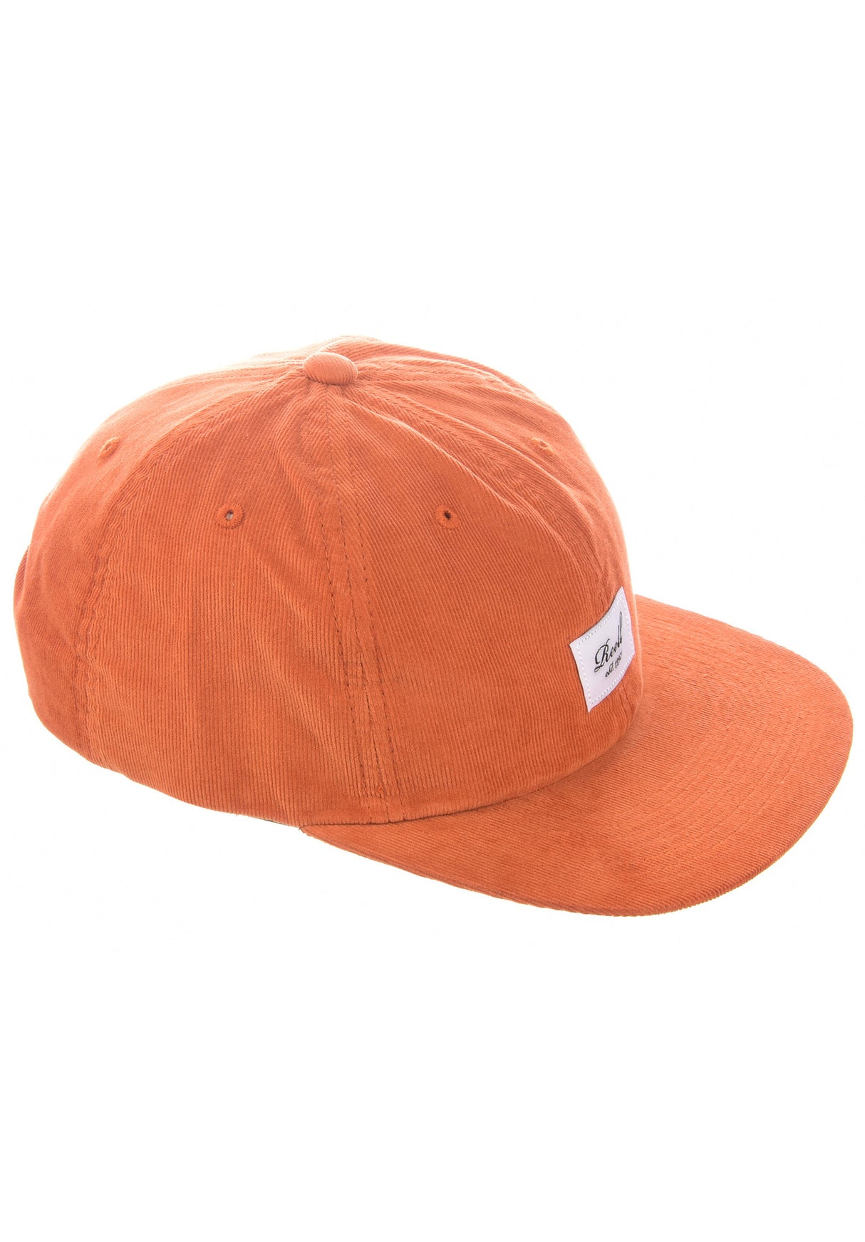 Flat 6 Panel orange-ribcord Closeup2