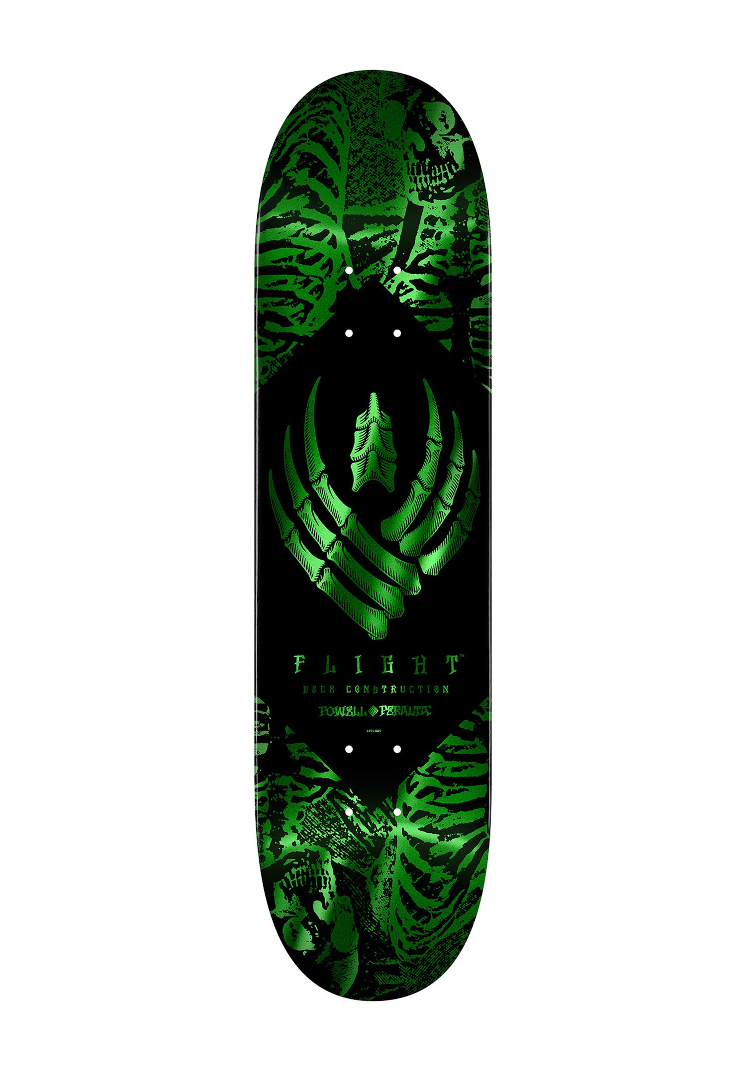 Flight Pro Shape 244 K26 Skeleton green-foil Vorderansicht Zoom Image