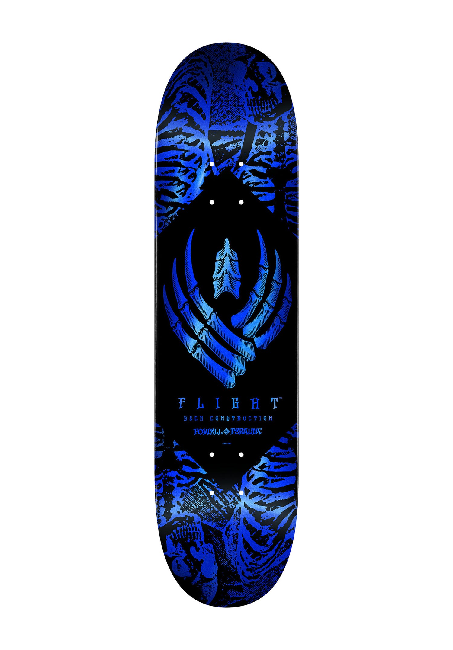 Flight Pro Shape 308 K26 Skeleton blue-foil Vorderansicht Zoom Image