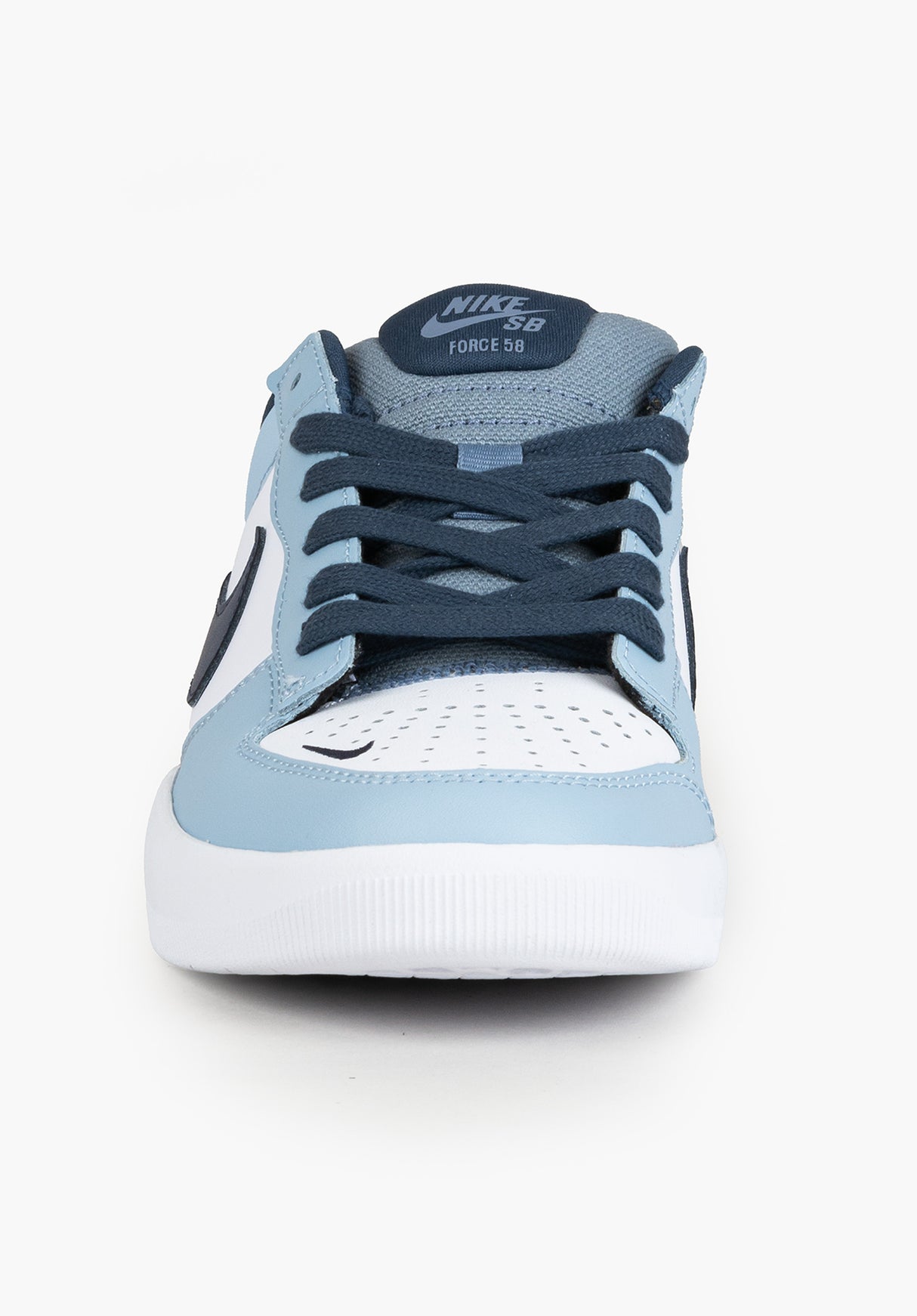Force 58 Premium Leather white-thunderblue-white-ashenslate Rueckenansicht