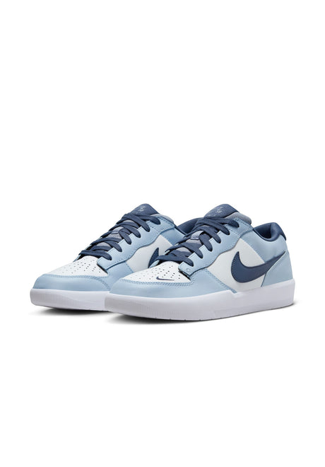 Force 58 Premium Leather white-thunderblue-white-ashenslate Rueckenansicht