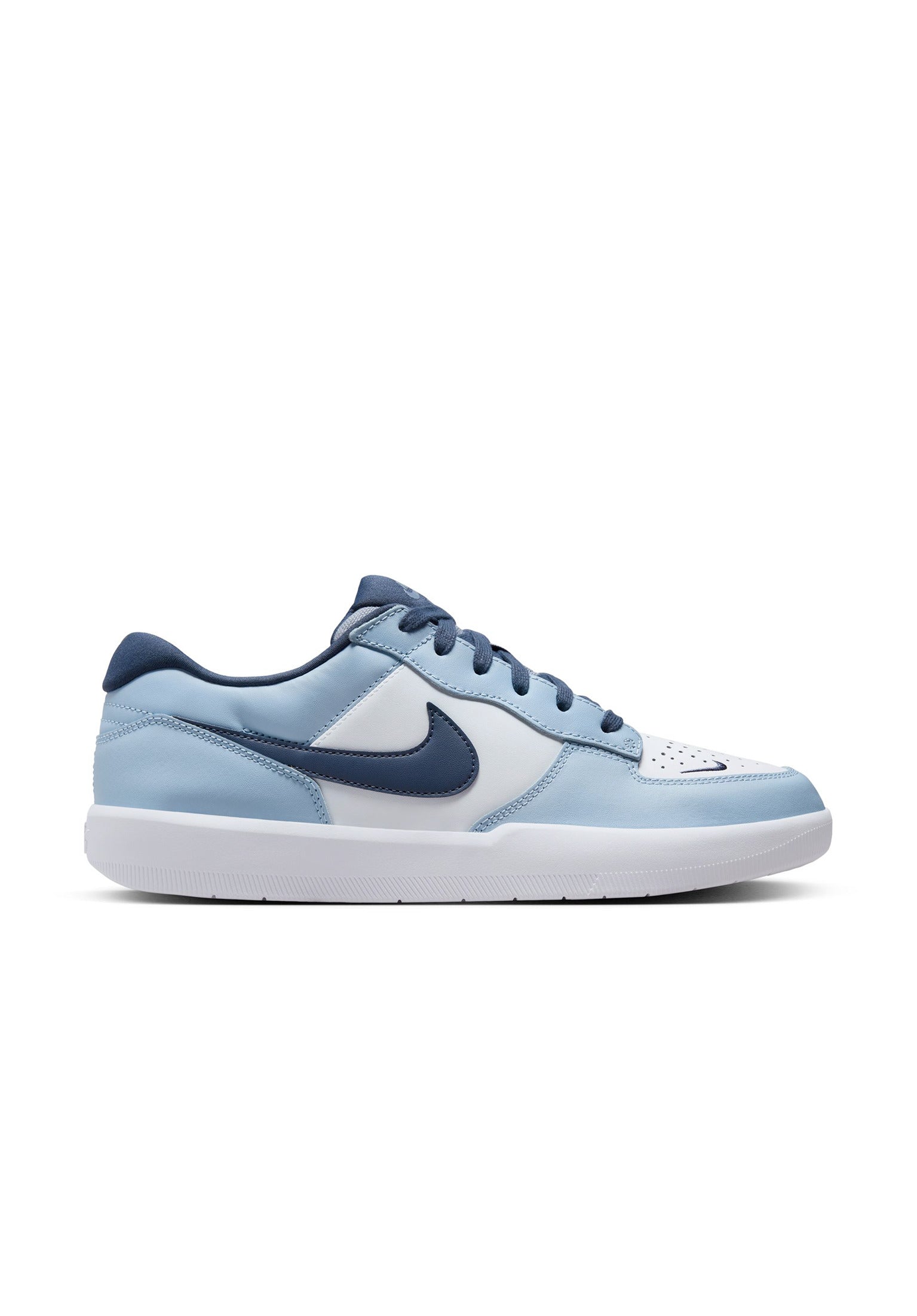 Force 58 Premium Leather Nike SB Womens Shoes in white