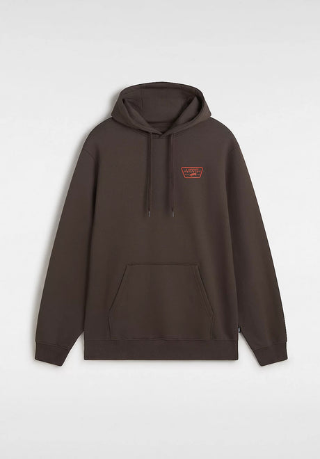 Full Patch Pullover turkishcoffee Vorderansicht