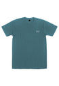 Go-To-Tee Pigment Dyed Tee bluefin Vorderansicht