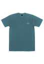 Go-To-Tee Pigment Dyed Tee bluefin Vorderansicht