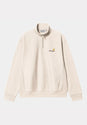 Half Zip American Script moonbeam Vorderansicht
