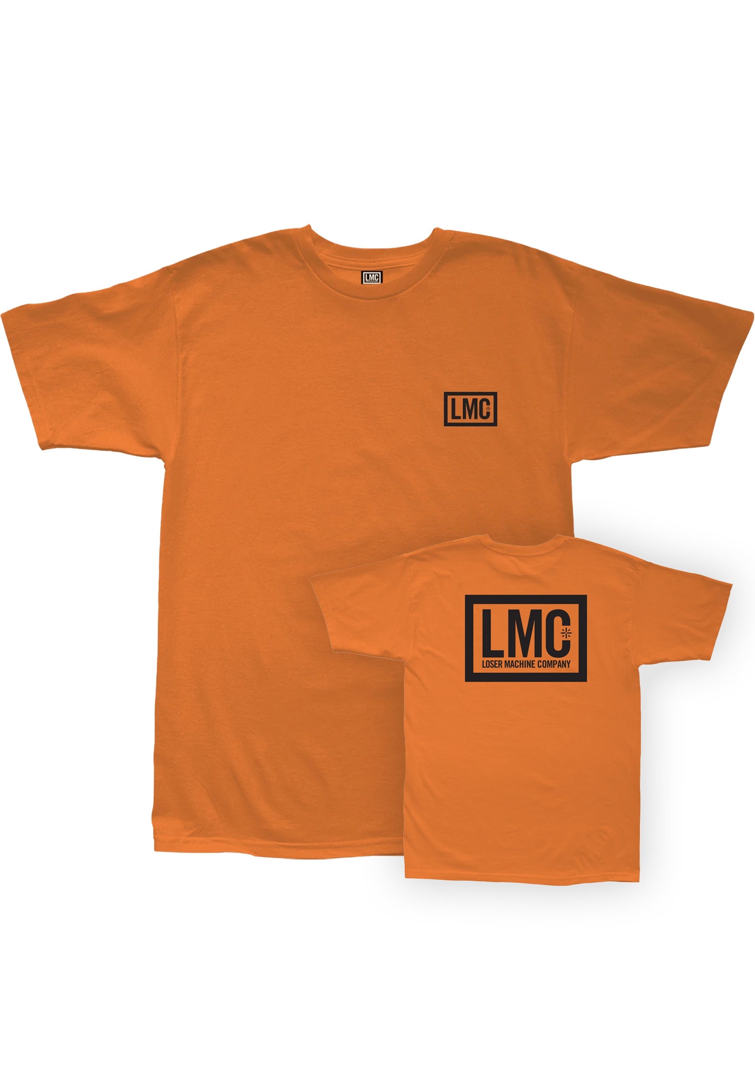 Hardline Loser-Machine T-Shirt in orange for men – TITUS
