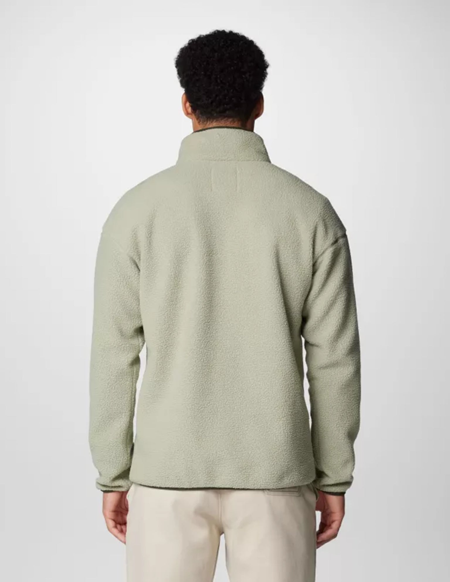 Helvetia II Half Snap Columbia Tussenseizoensjas in safari voor