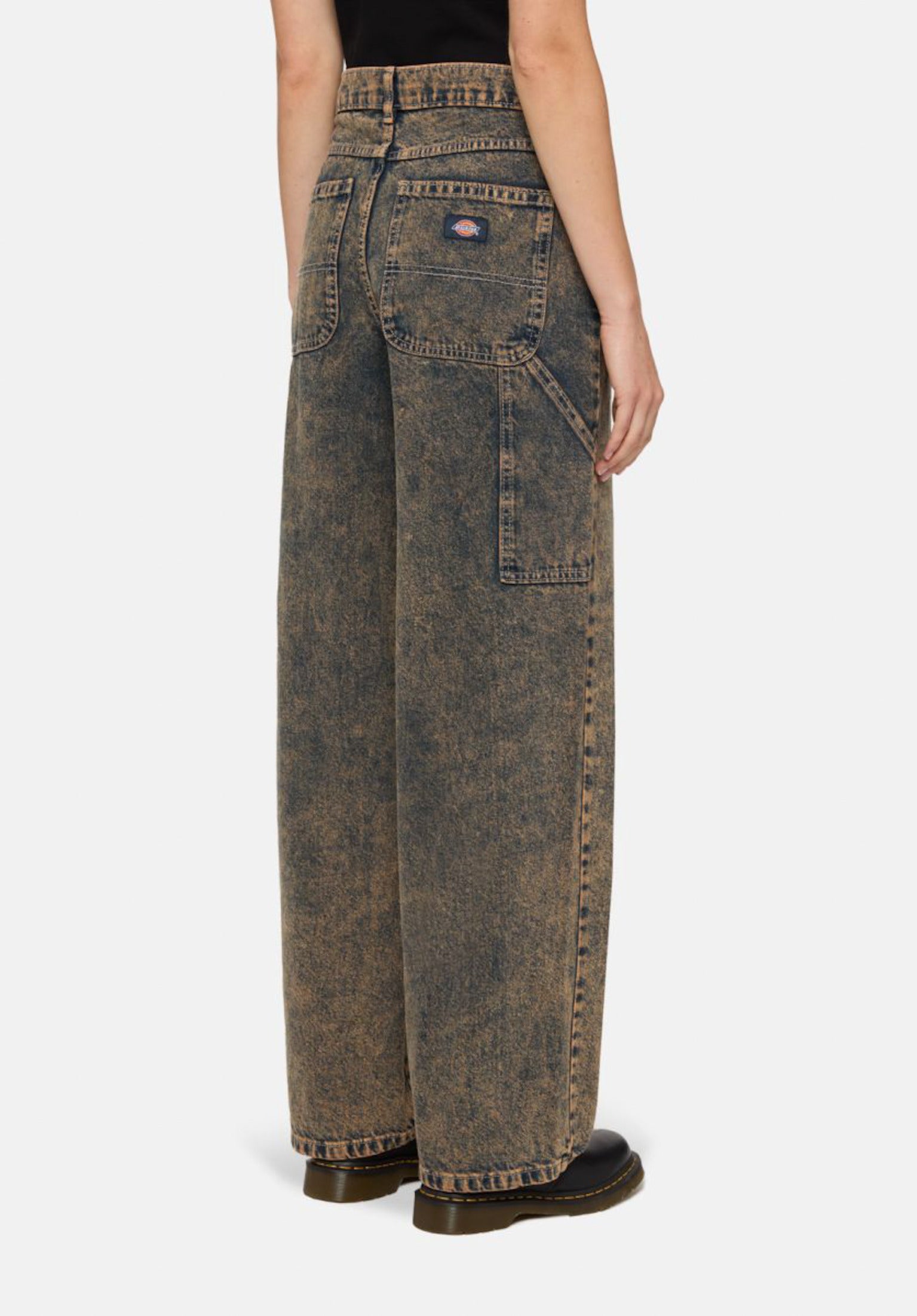 Herndon W Dickies Jeans in overdyebrownwash for women – TITUS