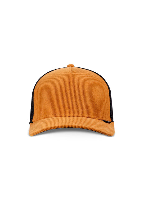 HFT Casual Cord`n Mesh cognac-black Rueckenansicht